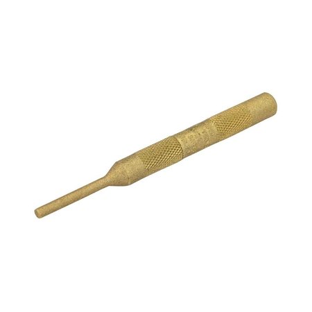 GRAY TOOLS Brass Pin Punch, 5/32 X 4'' CB10